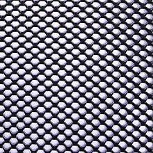 4' x 3' EM-2 Veil Pattern Aluminum Expanded Panel, Black