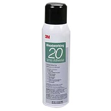 Heavy-Duty 20 Spray Adhesive, Clear, 13.8 oz Bottle