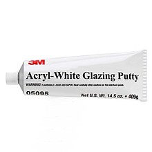 Dynatron™ Glaze Putty, 14.5 oz, Acryl White