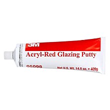 Acryl Glaze Putty, 14.5 oz, Red