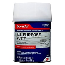 Bondo All Purpose Putty, 1 Quart, Gray
