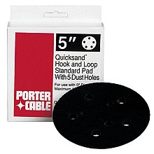 5" x 6" Hook and Loop Replacement Backing Pad, 5 Holes