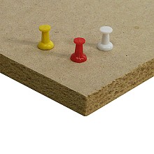 Wood Fiber Softboard, Brown, 1/2" Thick 48.5" x 96.5