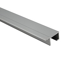 6' Extruded Aluminum Drawer Pull for 11/16" Material, Straight