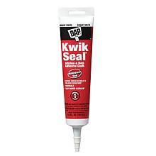 DAP® Kwik-Seal® Kitchen & Bath Adhesive Caulk, 18001, White