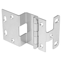8362 13/16" Five Knuckle Institutional 270&#730; Opening Door Hinge, Overlay, Dull Chrome