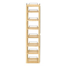 51-1/4" High 7 Tray Swing-Out Pantry for 36" Base Cabinet