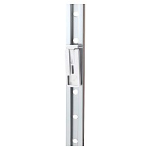 1/2" 1-Tier Aluminum Door Standard with 26" L (4 Clips)