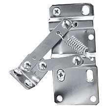 1" Metal Self-Holdin Hinges for Tip-Out Tray, 3-13/16" Height