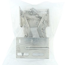 9" Chrome Euro Face Frame Hinges for Tip-Out Tray