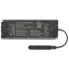60W Hardwire Power Supply, 6-11/16", Black