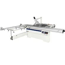 SCM 3-Phase 15HP 10.5' Programmable Sliding Table Saw, main blade up/down/tilt and programmable rip fence on wire drive w/manual scoring