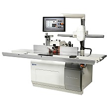 SCM 3-Phase 10Hp L'invincibile HSK Fixed 1.25″ Electrospindle Shaper 5-axis w/FAST table & 7″ LED touchscreen