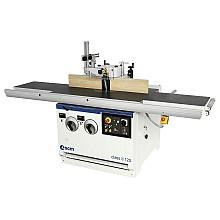 SCM 3-Phase 11Hp Tilting 1.25″ Interchangeable Spindle Shaper & MK4 interchangeable spindle w/5.5″ of useable spindle below the nut