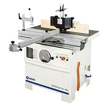 SCM Minimaxc TW 45C Spindle Shaper with Sliding Table and Fixed Spindle 4HP Single Phase