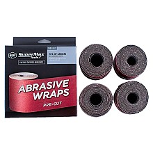 36/80/80/120 Grit Precut Aluminum Oxide Abrasive Wrap for 16" Drum Sander (3/Box)