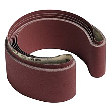 4-1/2" x 26" 50 Grit Sanding Belt, Aluminum Oxide on X-Weight Cotton