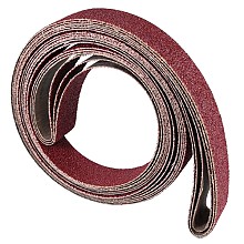 3" x 21" 180 Grit Sanding Belt, Aluminum Oxide on X-Weight Cotton
