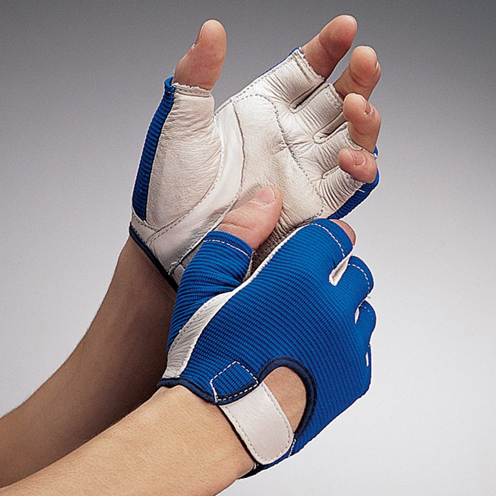 Superior Glove&reg; Vibrastop Half-Finger Anti-Vibration Gloves, X-Large