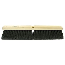 Weiler&#174; Floor Brush for Coarse Sweeping, Black Tampico, 18