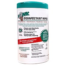 Monk Disinfectant Wipes, 80/Container
