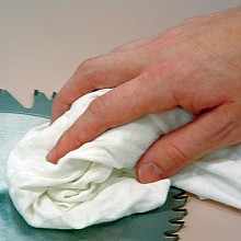 Sheeting Wiping Rags, White, (No 25 Box)