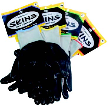 Skins Gloves, X-Large